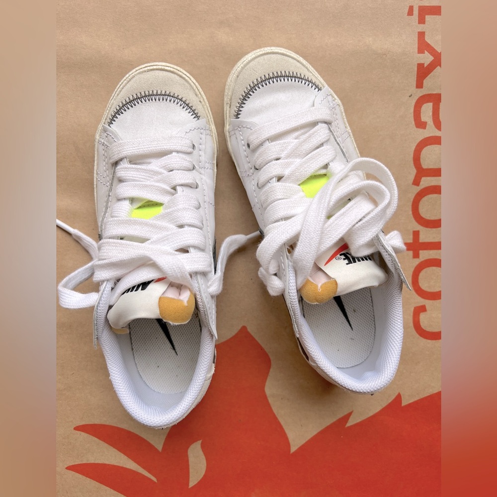 Nike class white sneakers